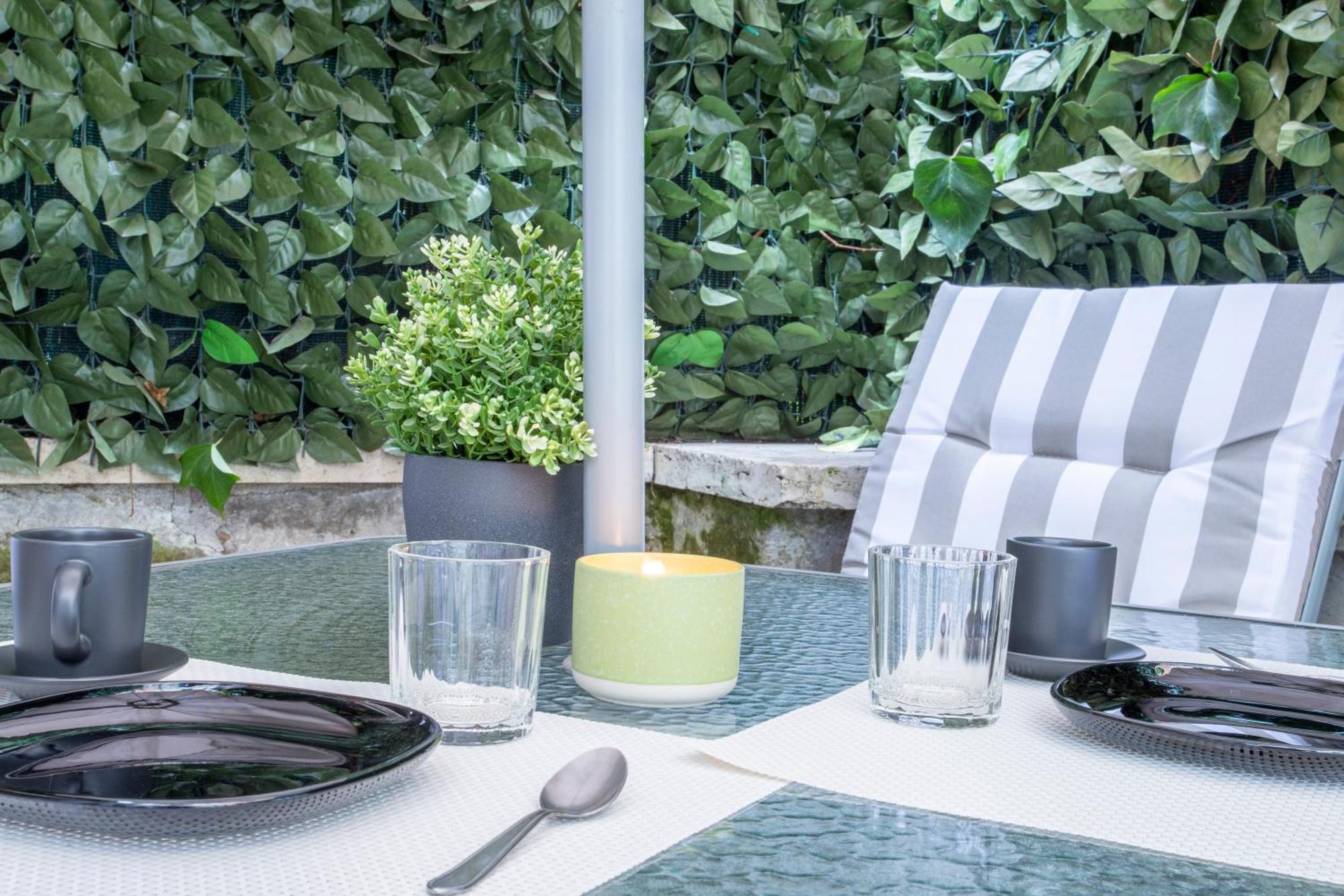 Isabella Stylish Apartment With Garden Rom Exteriör bild
