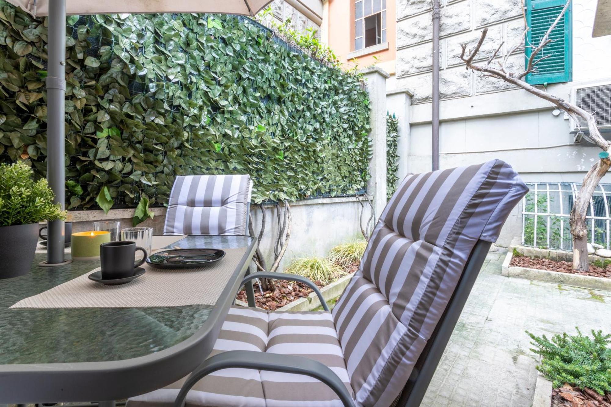 Isabella Stylish Apartment With Garden Rom Exteriör bild